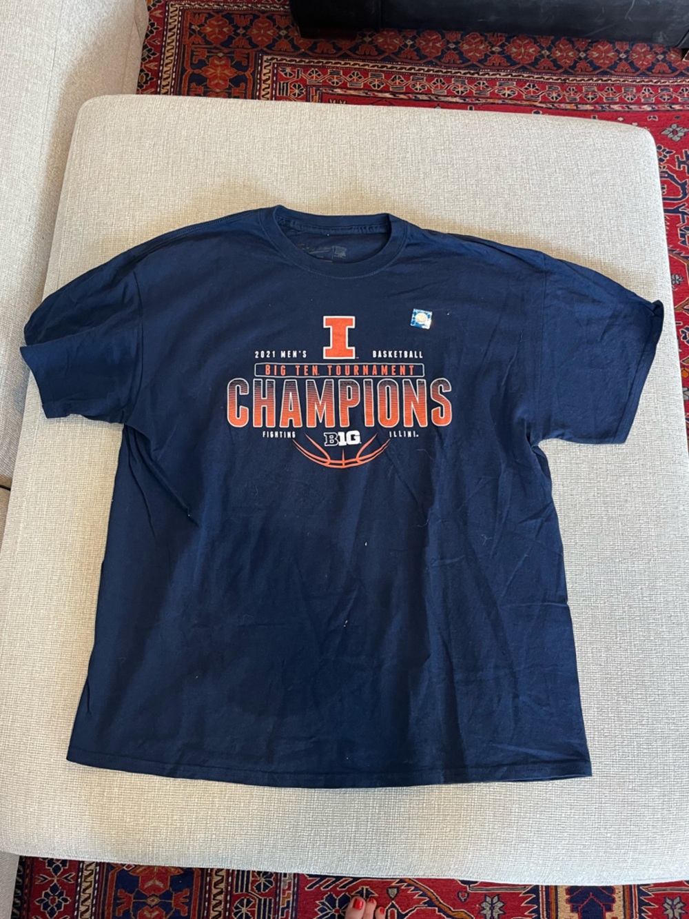 Big ten tournament champion shirt from 2021 - fighting Illini